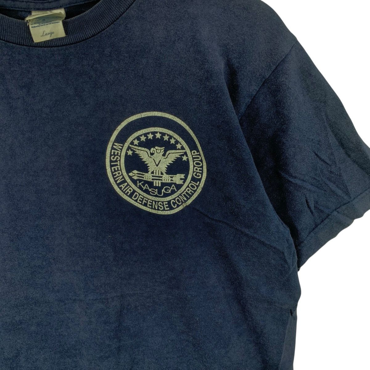 Other USAF AIR FORCE Kasuga Air Defense Control Group Tee Shirt Size US L / EU 52-54 / 3 - 5 Thumbnail