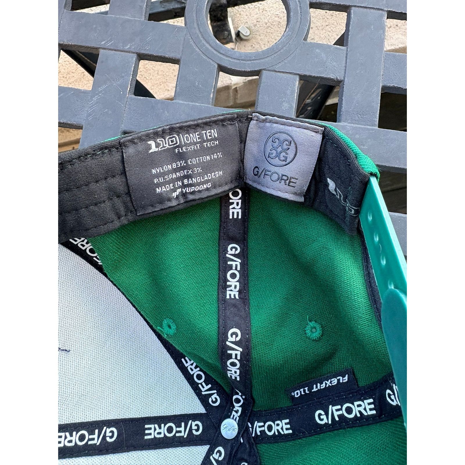 G/FORE G/FORE Riviera Country Club Green Snapback Golf Hat Size ONE SIZE - 5 Thumbnail