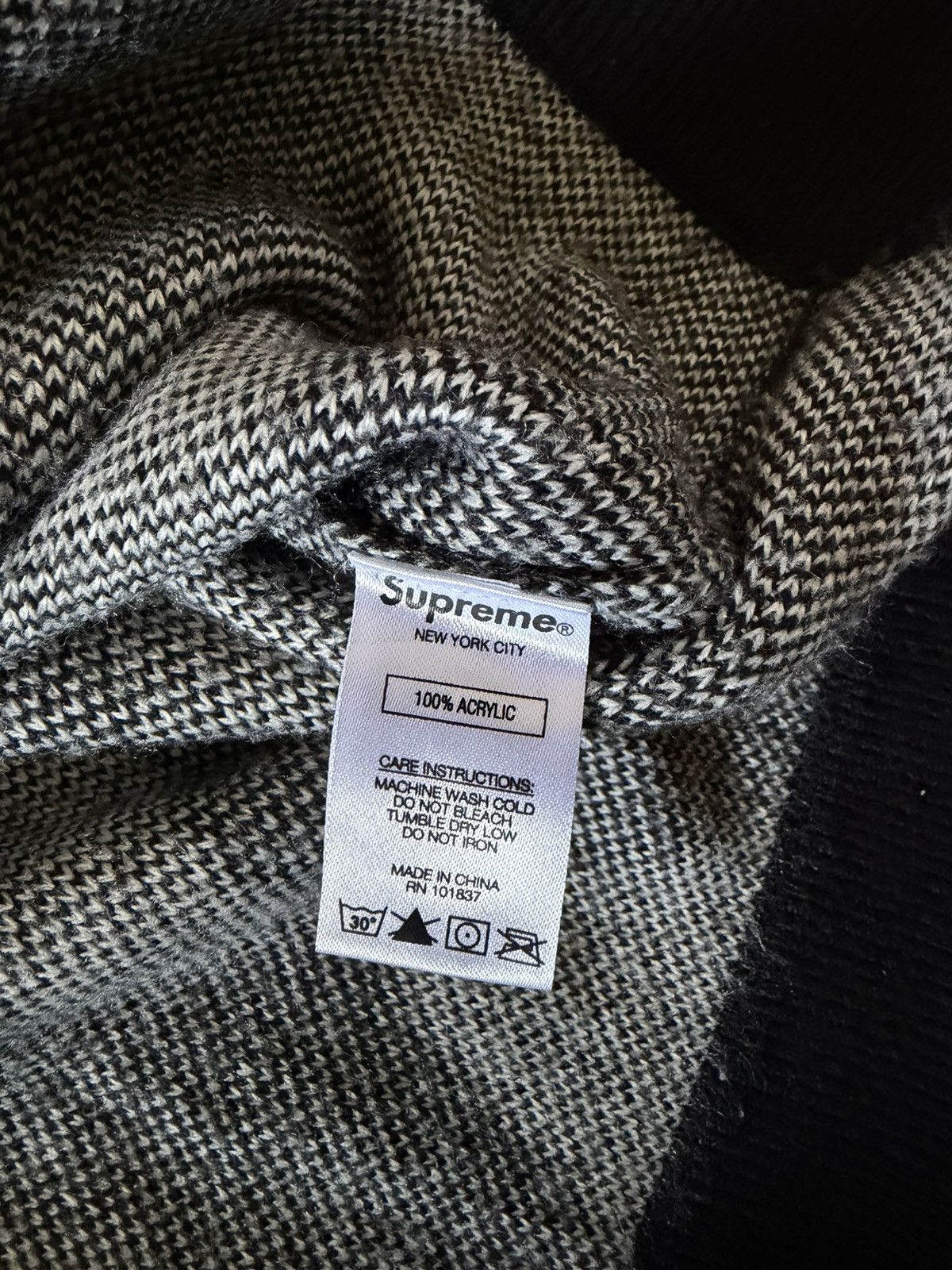 Supreme Supreme Argyle Mohair Cardigan Size US L / EU 52-54 / 3 - 4 Thumbnail
