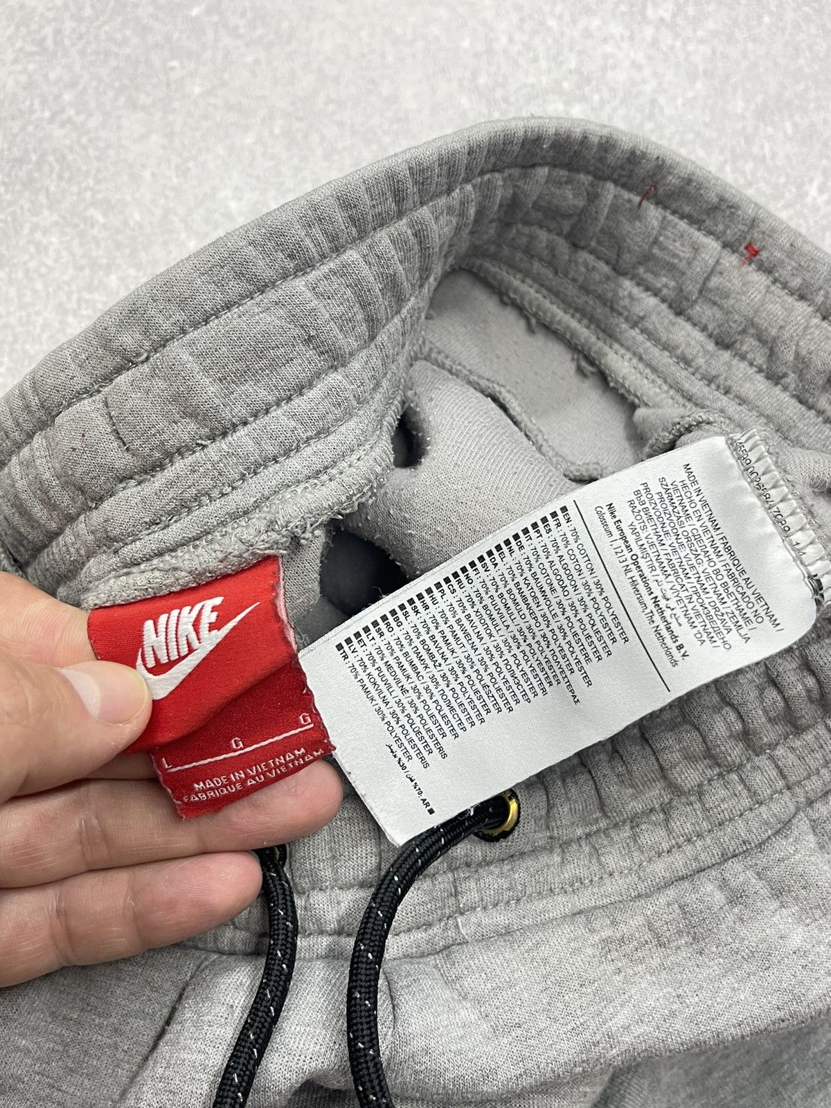 Nike × Nike ACG Mens Nike Tech Fleece Grey Sweatpants Drill Y2K ACG TN Size US 34 / EU 50 - 13 Thumbnail