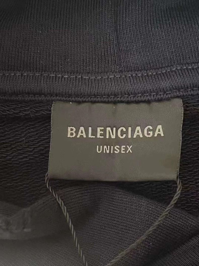 Balenciaga Balenciaga Vintage Distressed Hooded Sweatshirt, Brand New Size US L / EU 52-54 / 3 - 3 Thumbnail