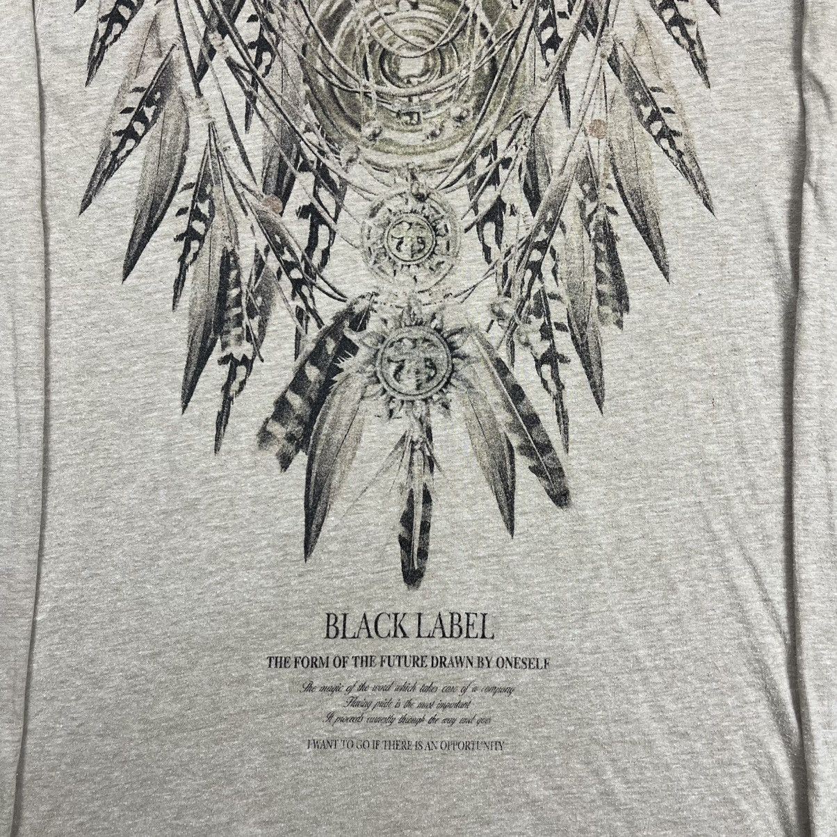 Le Grande Bleu (L.G.B.) Berning sho feather graphic long sleeve tee vkei style Size US M / EU 48-50 / 2 - 4 Thumbnail