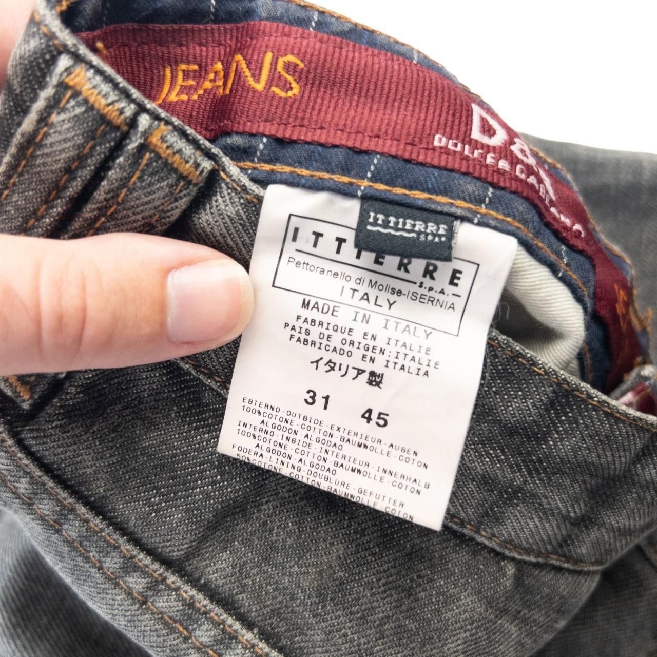 Dolce & Gabbana Vintage Dolce & Gabbana Denim Jeans Size W29 Size US 29 - 3 Thumbnail