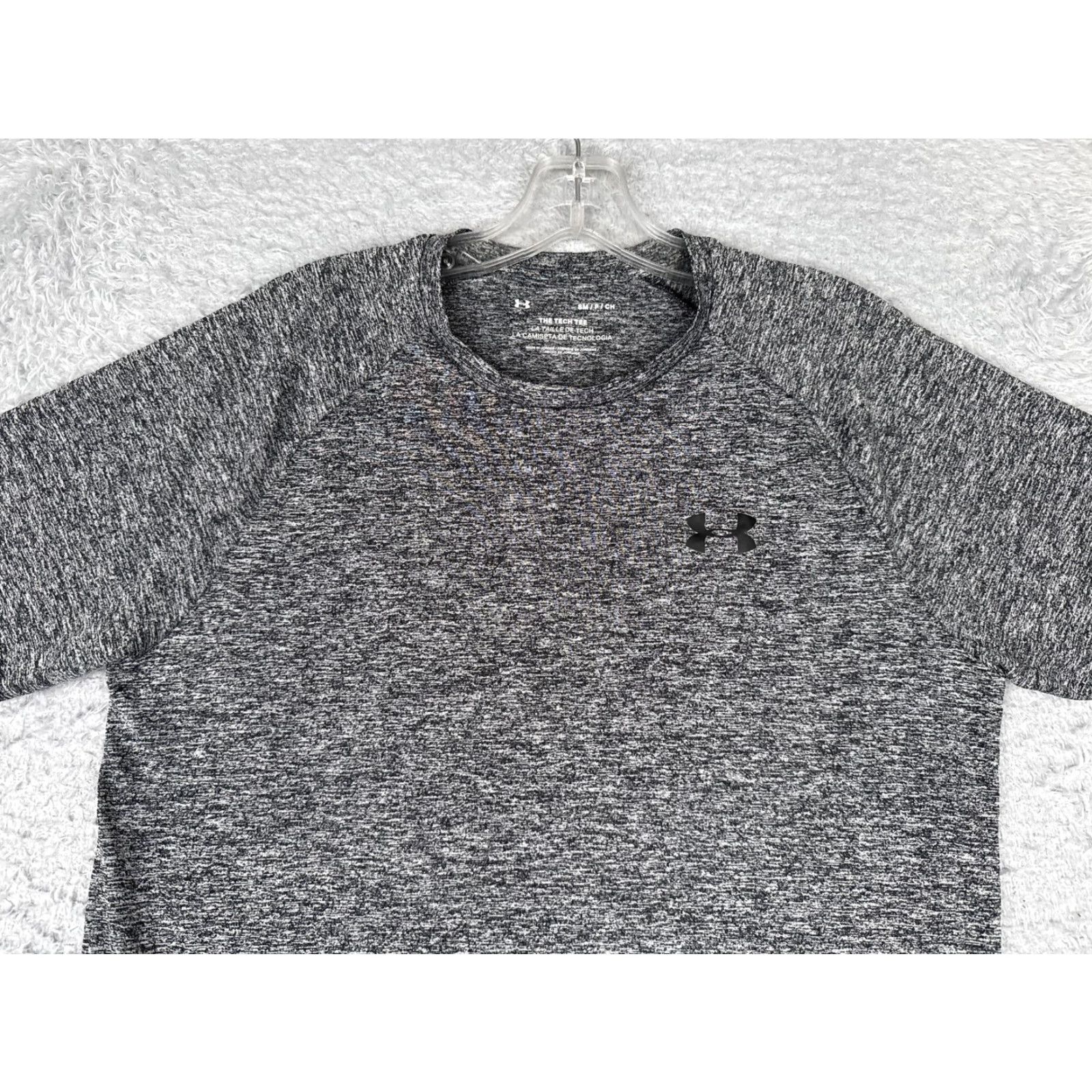 Under Armour Under Armour Shirt Mens Small Gray UA Tech Tee Short Sleeve Athletic Training Size US S / EU 44-46 / 1 - 4 Thumbnail