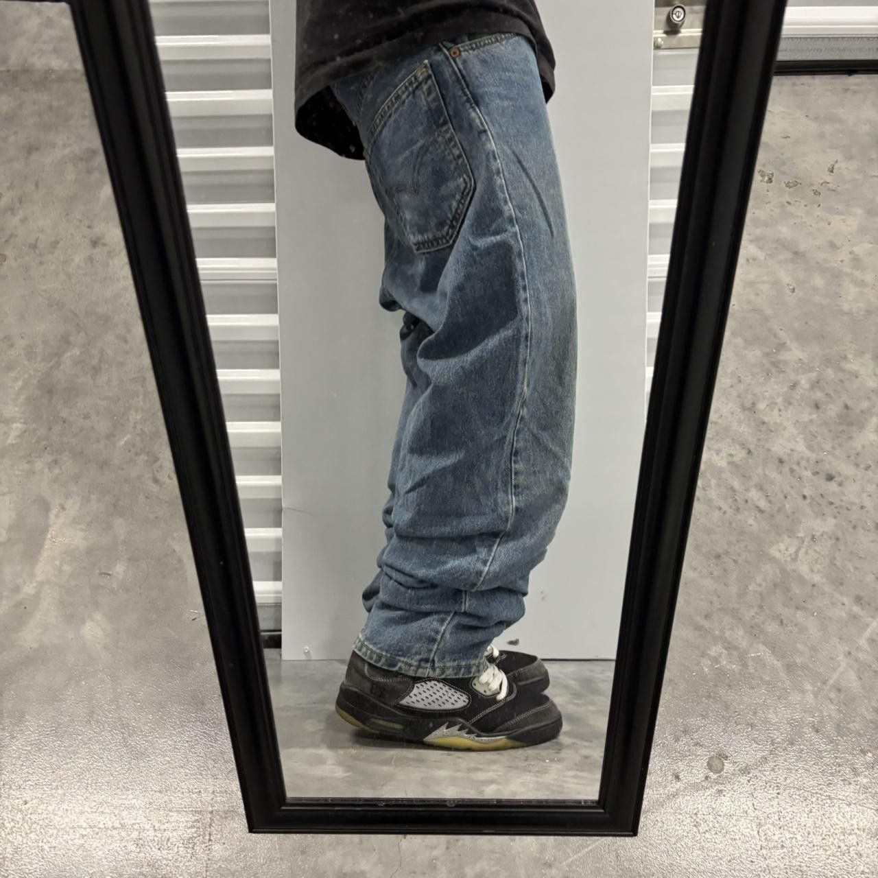 Levi's × Vintage Crazy Vintage 90s Medium Wash Levis Made In USA Denim Jeans! Size US 36 / EU 52 - 2 Thumbnail