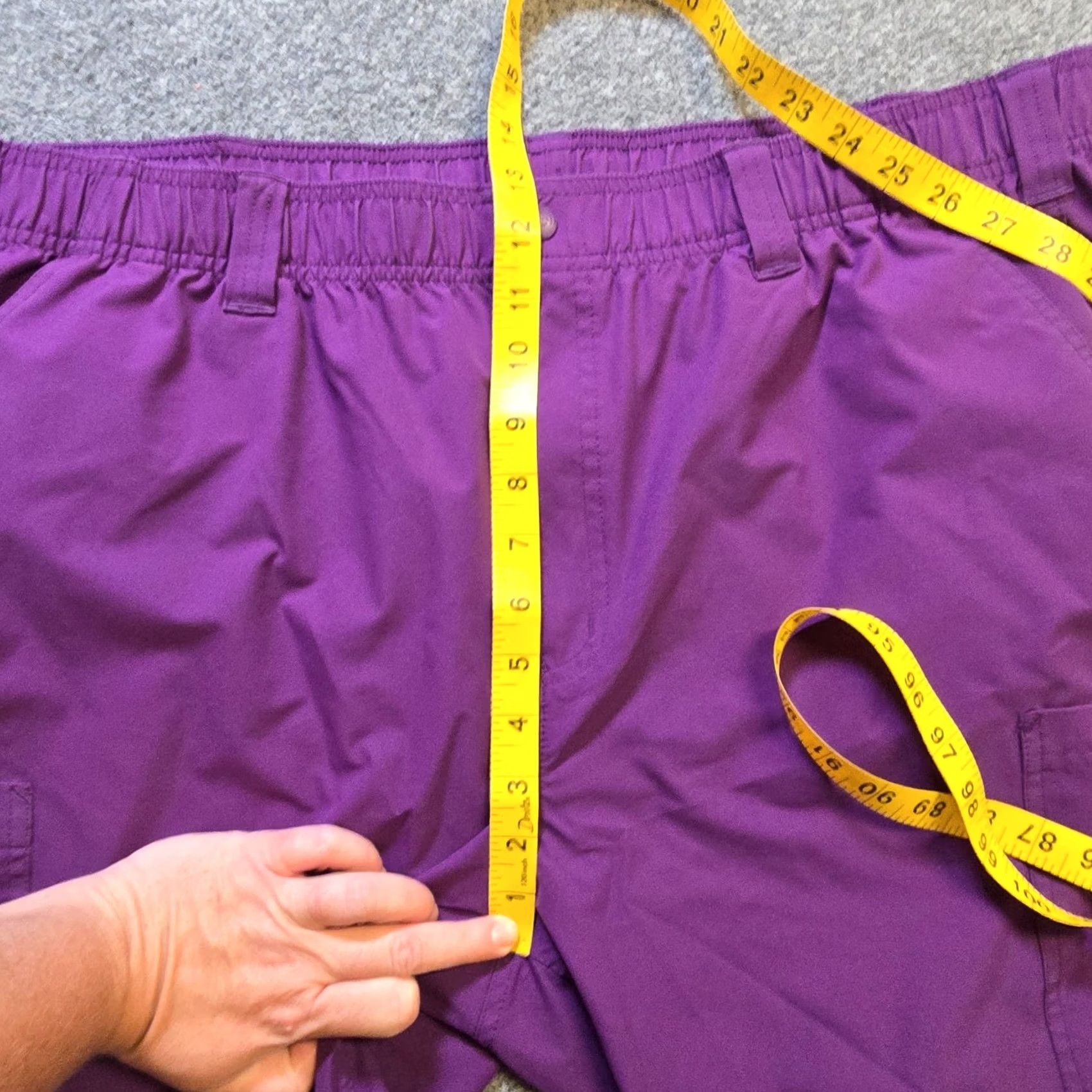 Carhartt Carhartt Pants Women 2XL Purple Force Essentials Cargo Scrubs Medical Nurse Size 40" / US 18 - 7 Thumbnail
