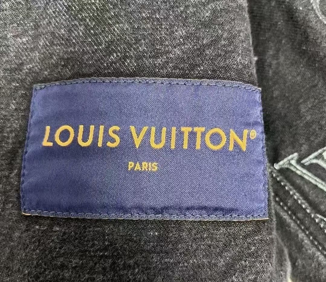 Louis Vuitton Louis Vuitton 60 Gradient Denim Jacket Embroidered Monogram Size US XXL / EU 58 / 5 - 7 Thumbnail
