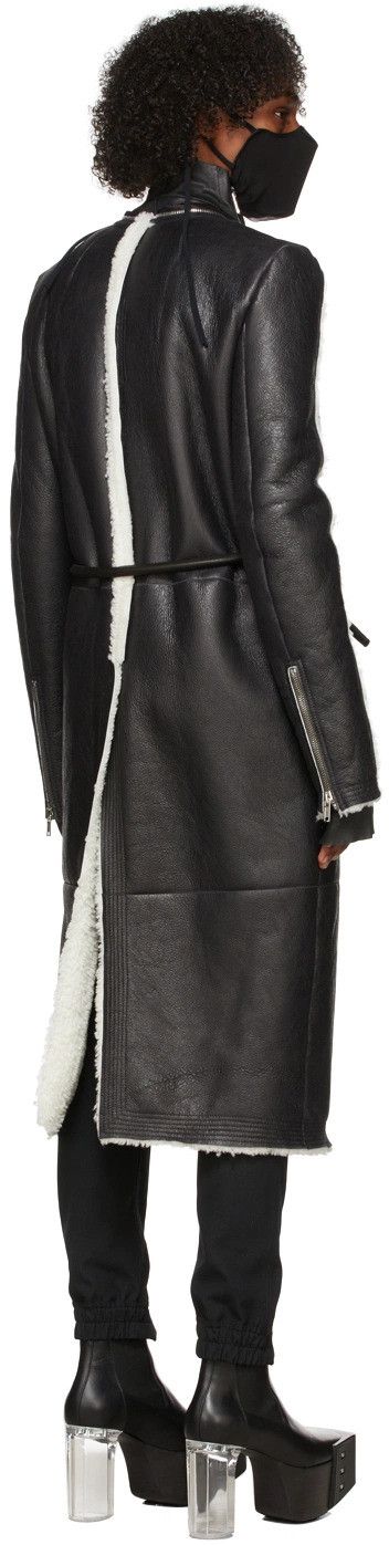 Rick Owens RICK OWENS GETHSEMANE OFF-THE-RUNWAY SHEARLING KLAUS COAT Size US M / EU 48-50 / 2 - 3 Thumbnail
