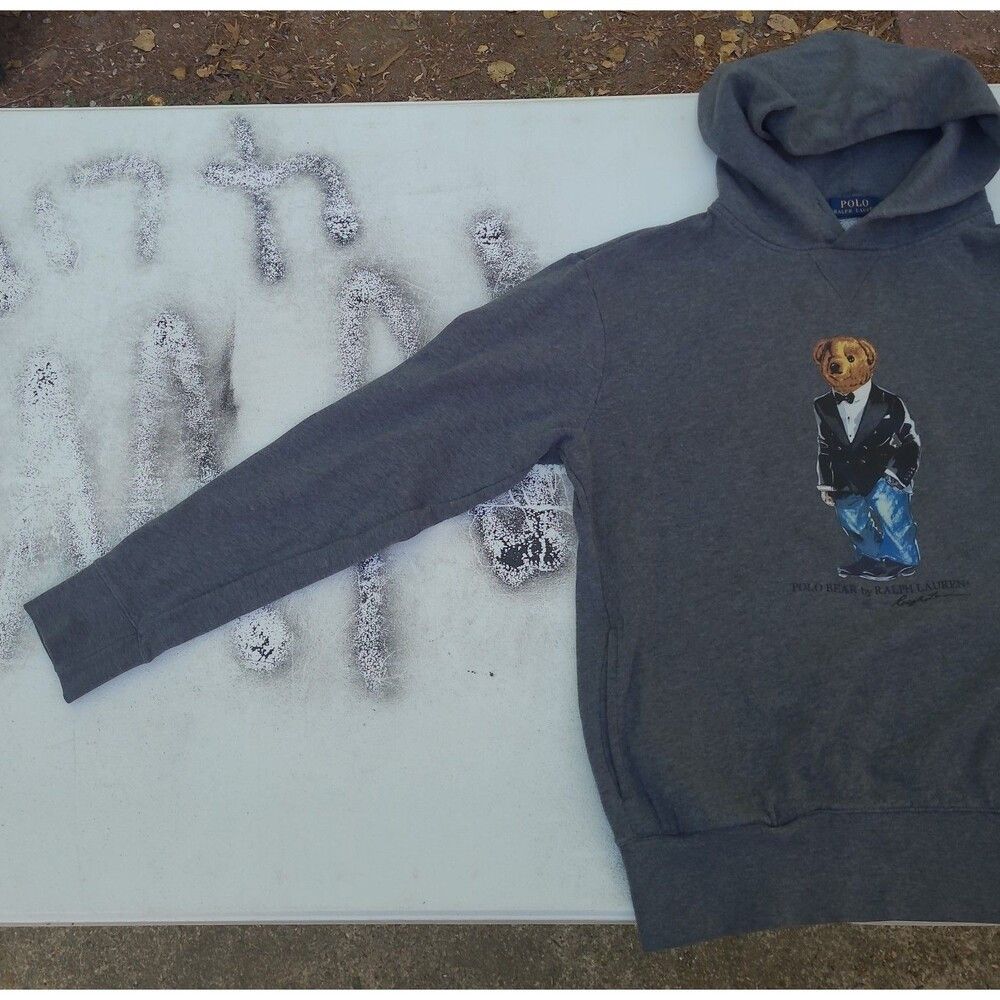 Polo Ralph Lauren Ralph Lauren Men’s Large Polo Bear Hoodie Sweatshirt Jacket Size US M / EU 48-50 / 2 - 4 Thumbnail
