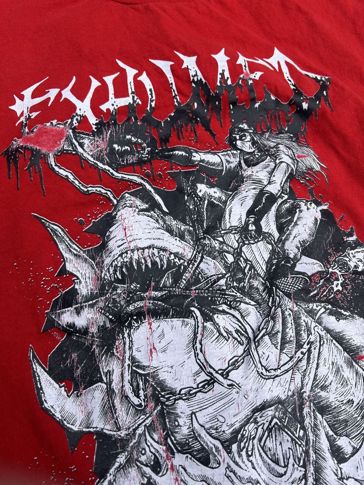 Band Tees × Vintage 2007 VINTAGE EXHUMED SURF ANDS DESTROY SLEEVELESS T SHIRT Size US M / EU 48-50 / 2 - 7 Thumbnail