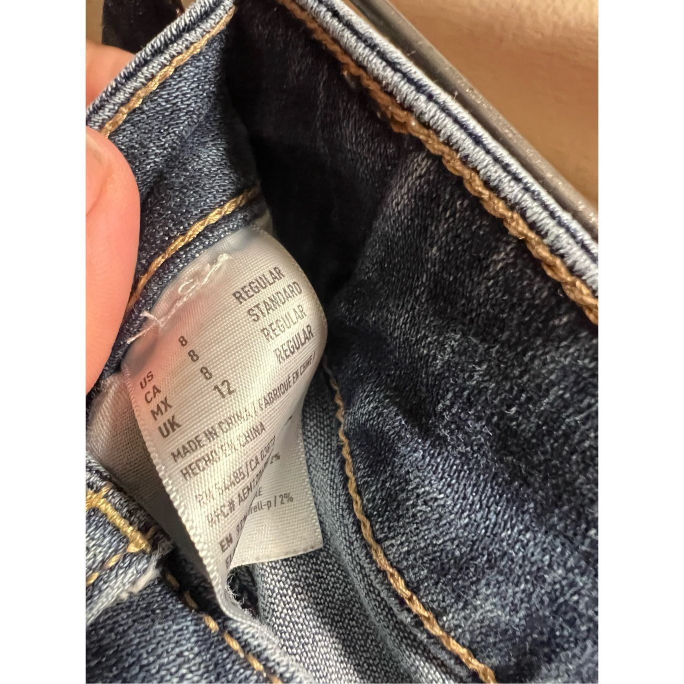American Eagle Outfitters American Eagle Hi-Rise Jegging Jeans Woman’s Size 8 Regular Size 28" / US 6 / IT 42 - 8 Thumbnail