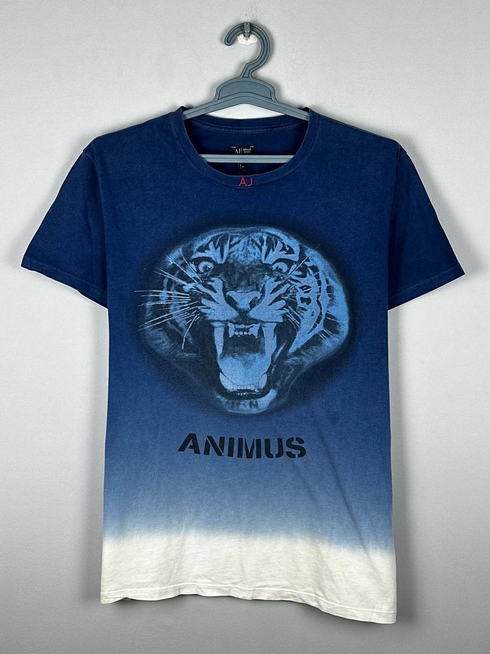 Armani Armani Tiger Addict Fade t shirt archive vintage Size US XL / EU 56 / 4 - 1 Thumbnail