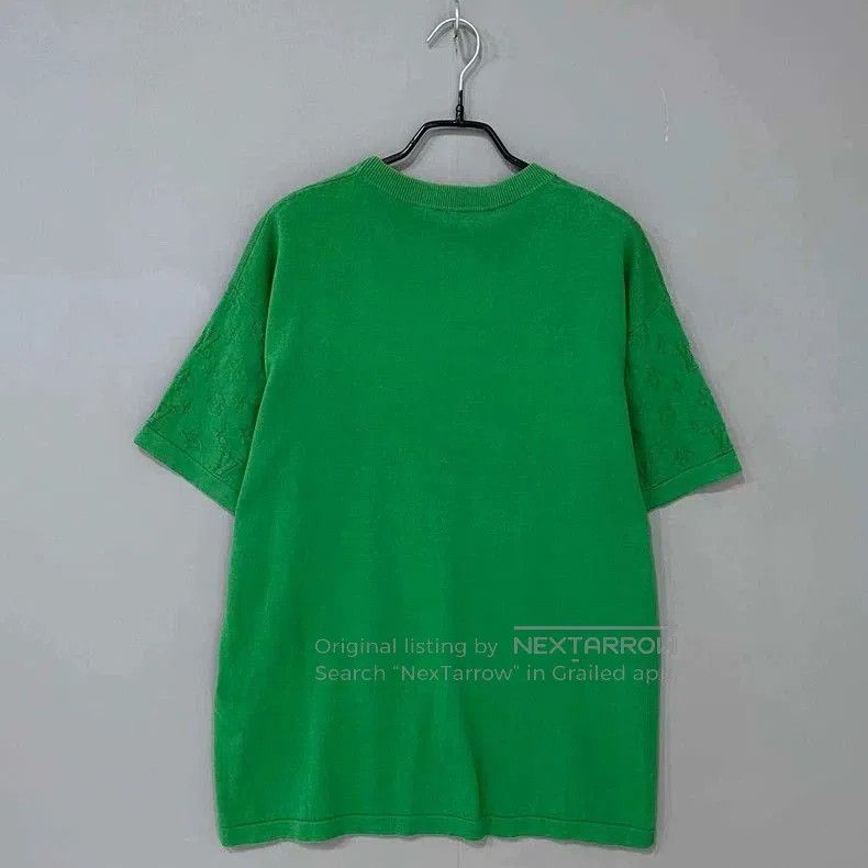 Louis Vuitton Louis Vuitton Green Knit Short Sleeve. Size US S / EU 44-46 / 1 - 3 Thumbnail