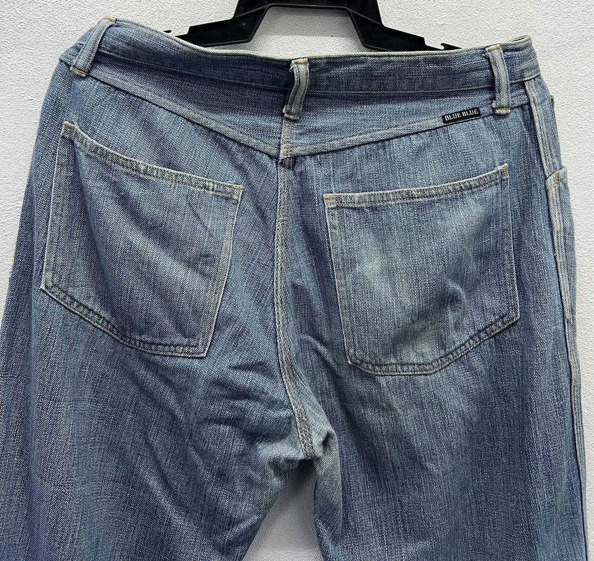 Blue Blue Japan × Vintage VINTAGE BLUE BLUE M.R MARKET DENIM PANTS Size US 32 / EU 48 - 4 Thumbnail