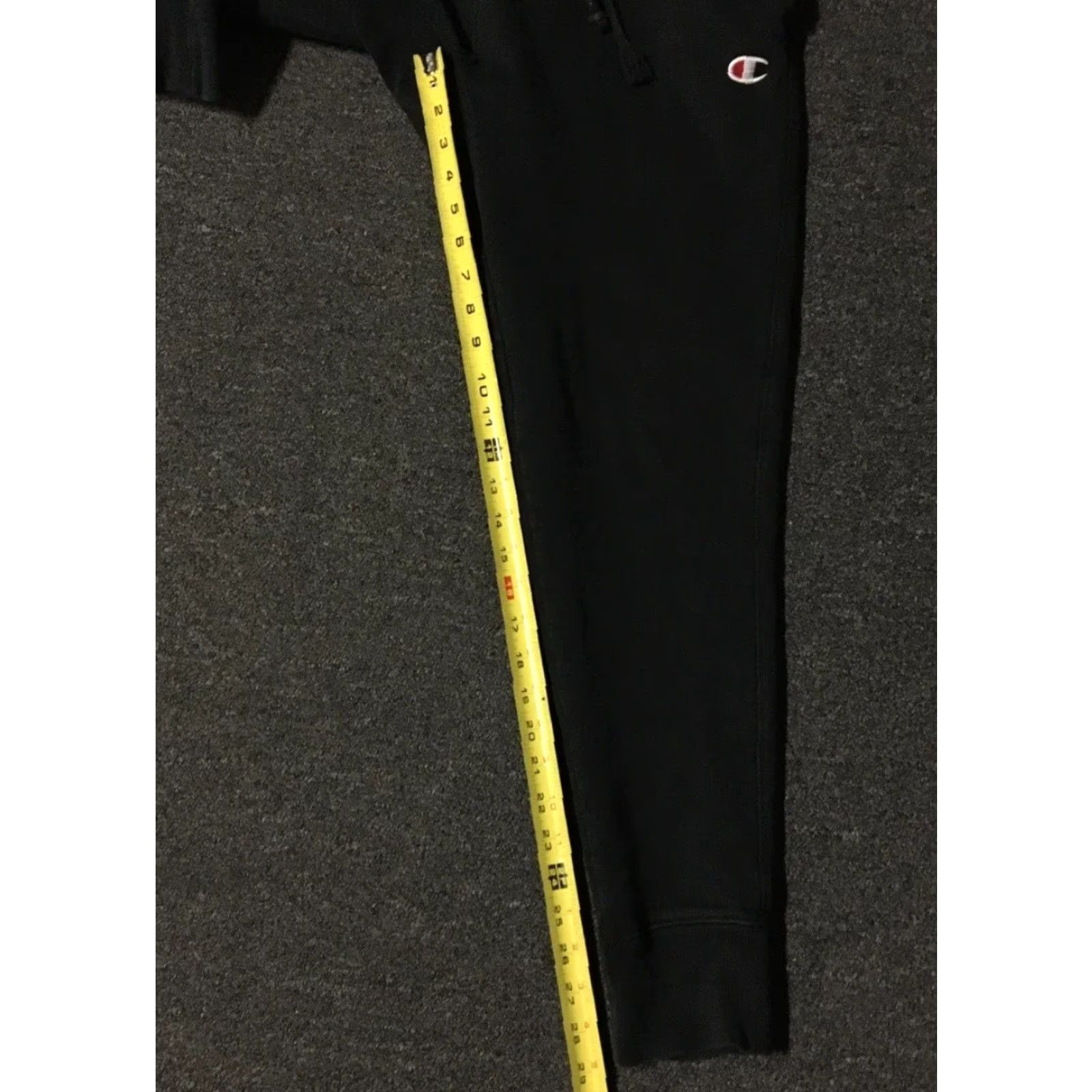 Champion VINTAGE Champion Reverse Weave Sweatpants M Black Basketball Activewear Pants Mens 90s Grunge Modern Fit Size US 31 - 7 Thumbnail