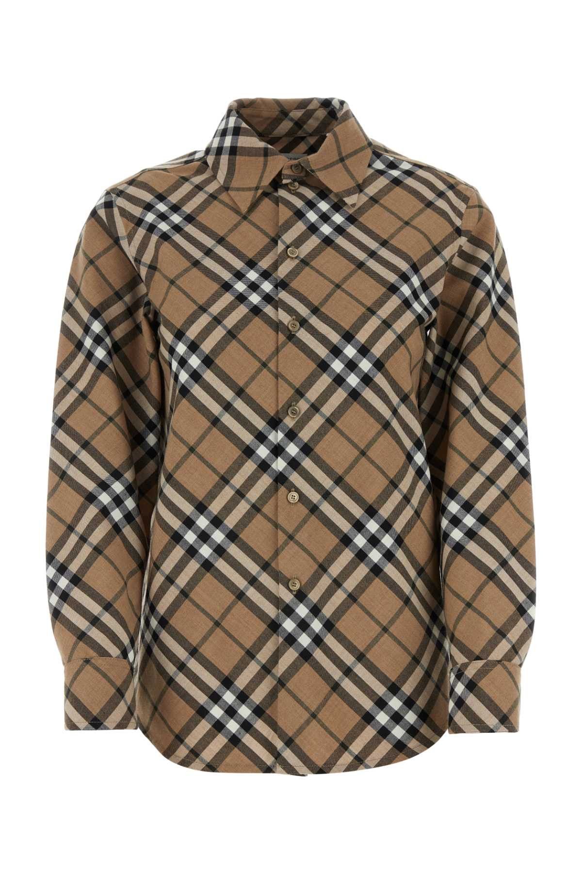 Burberry Embroidered Polyester Blend Shirt Size XS / US 0-2 / IT 36-38 - 1 Thumbnail