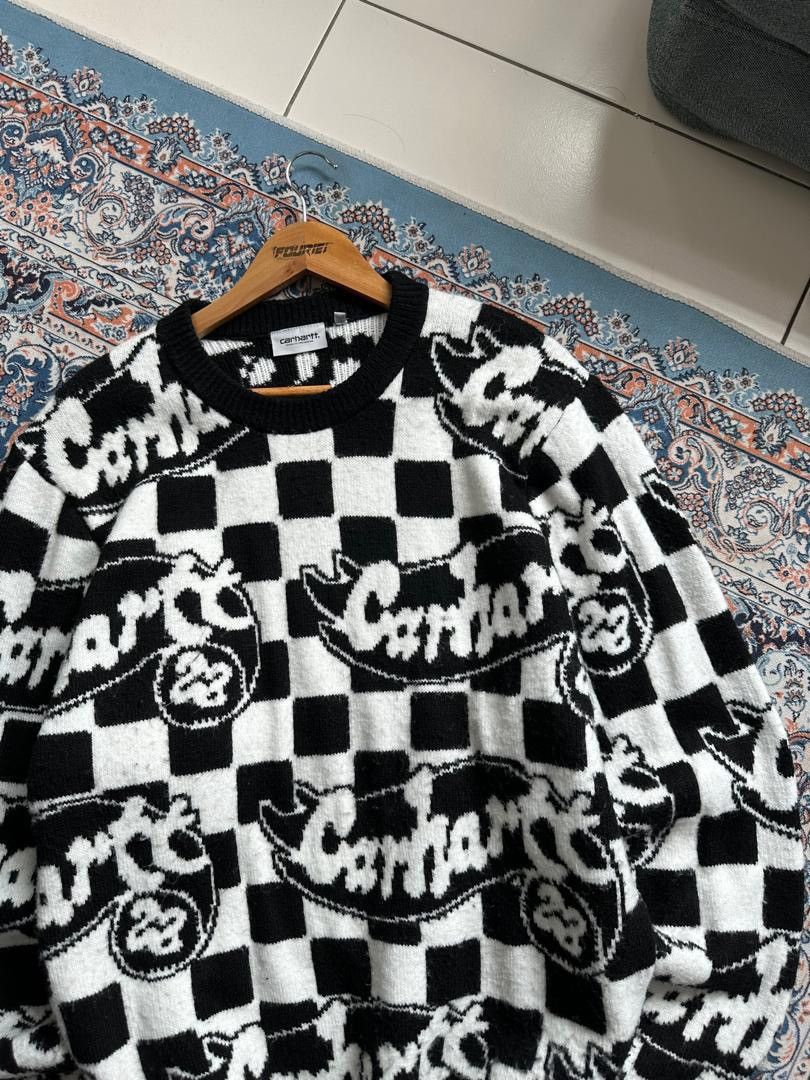 Carhartt × Carhartt Wip CARHARTT JOYRIDES SWEATER WOOL KNIT Size US XL / EU 56 / 4 - 3 Thumbnail