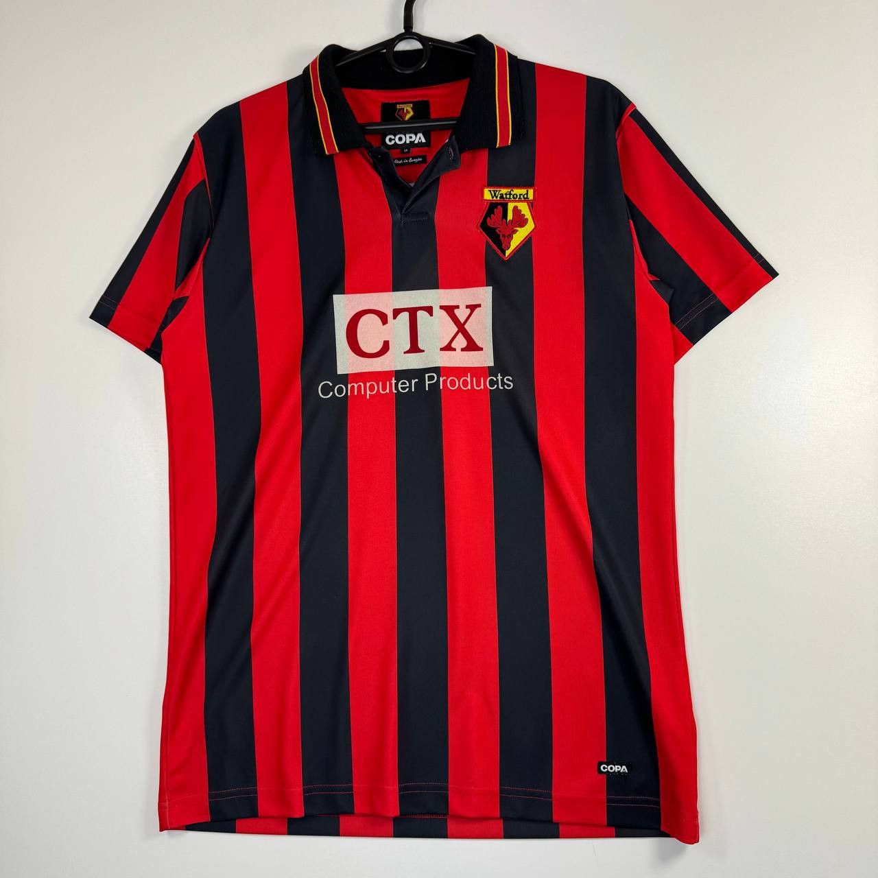 Other Watford FC 1996-98 CTX Computer Products Jersey Mens Size M Size US M / EU 48-50 / 2 - 1 Thumbnail