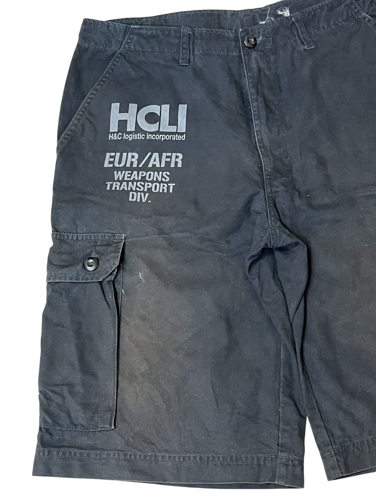 Anime Limited🔥Anime JORMUNGAND HCLI sunfaded cargo short pants Size US 36 / EU 52 - 5 Thumbnail
