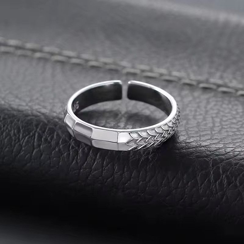 Other Vintage Dragon Scale Ring Size ONE SIZE - 4 Thumbnail