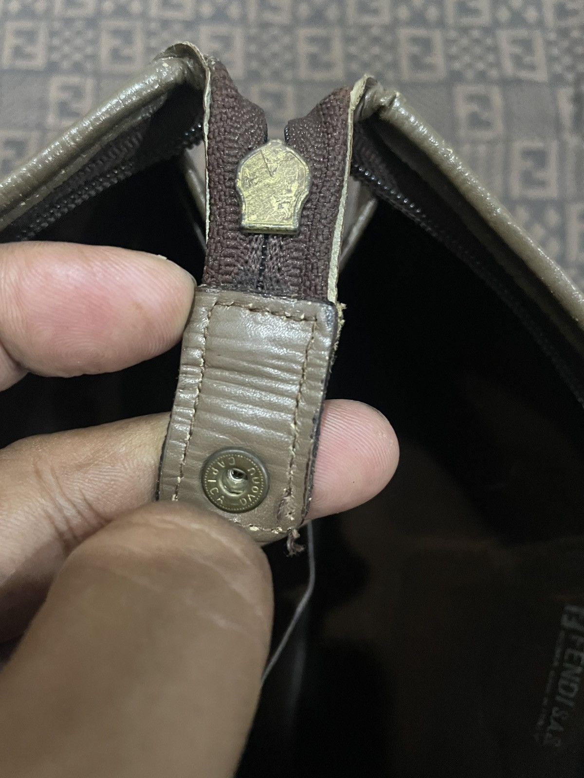 Fendi Fendi Zuccq Clutch Size ONE SIZE - 8 Thumbnail