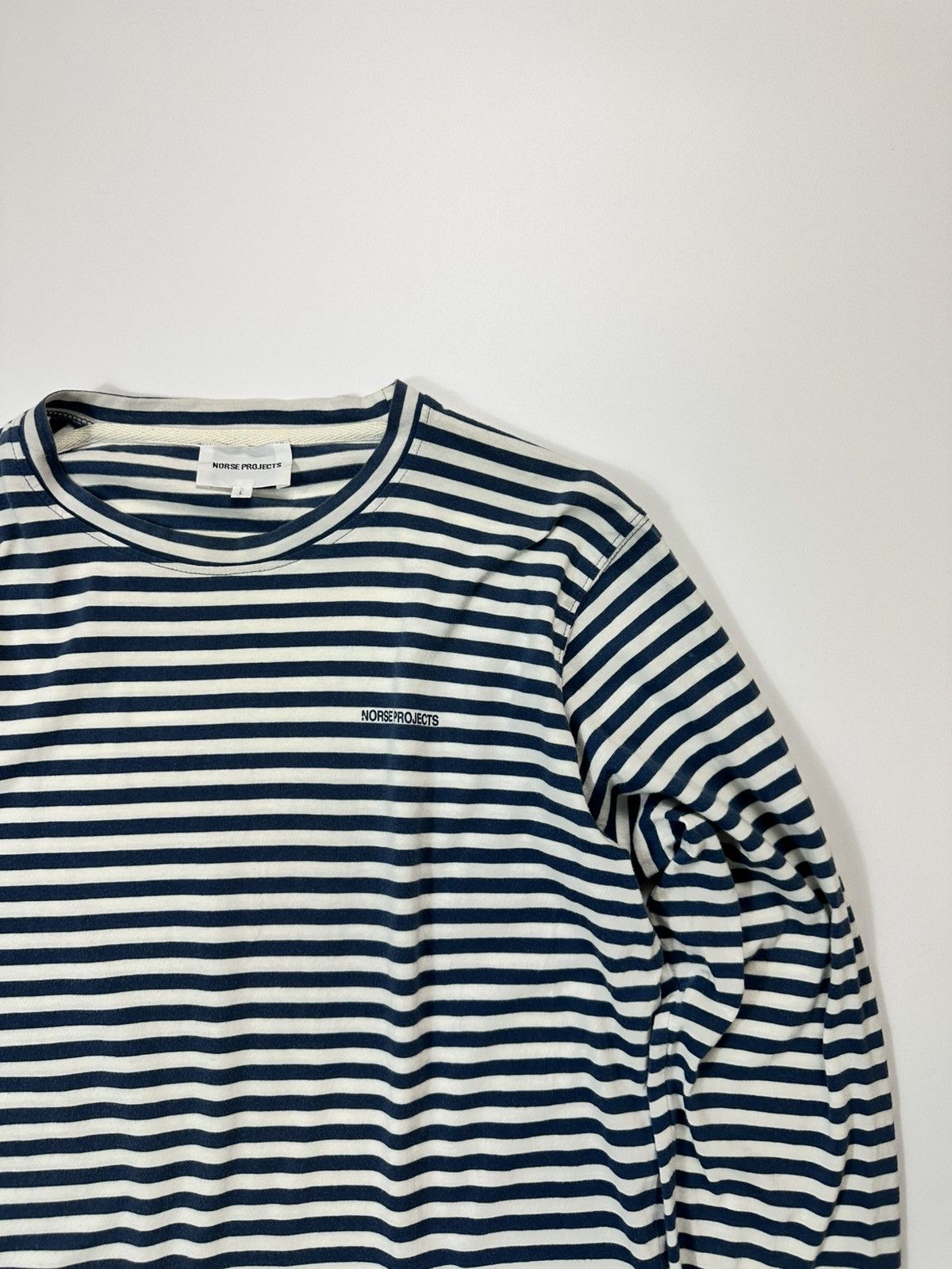 Norse Projects Norse Project Stripped Long Sleve Men's Size US L / EU 52-54 / 3 - 5 Thumbnail