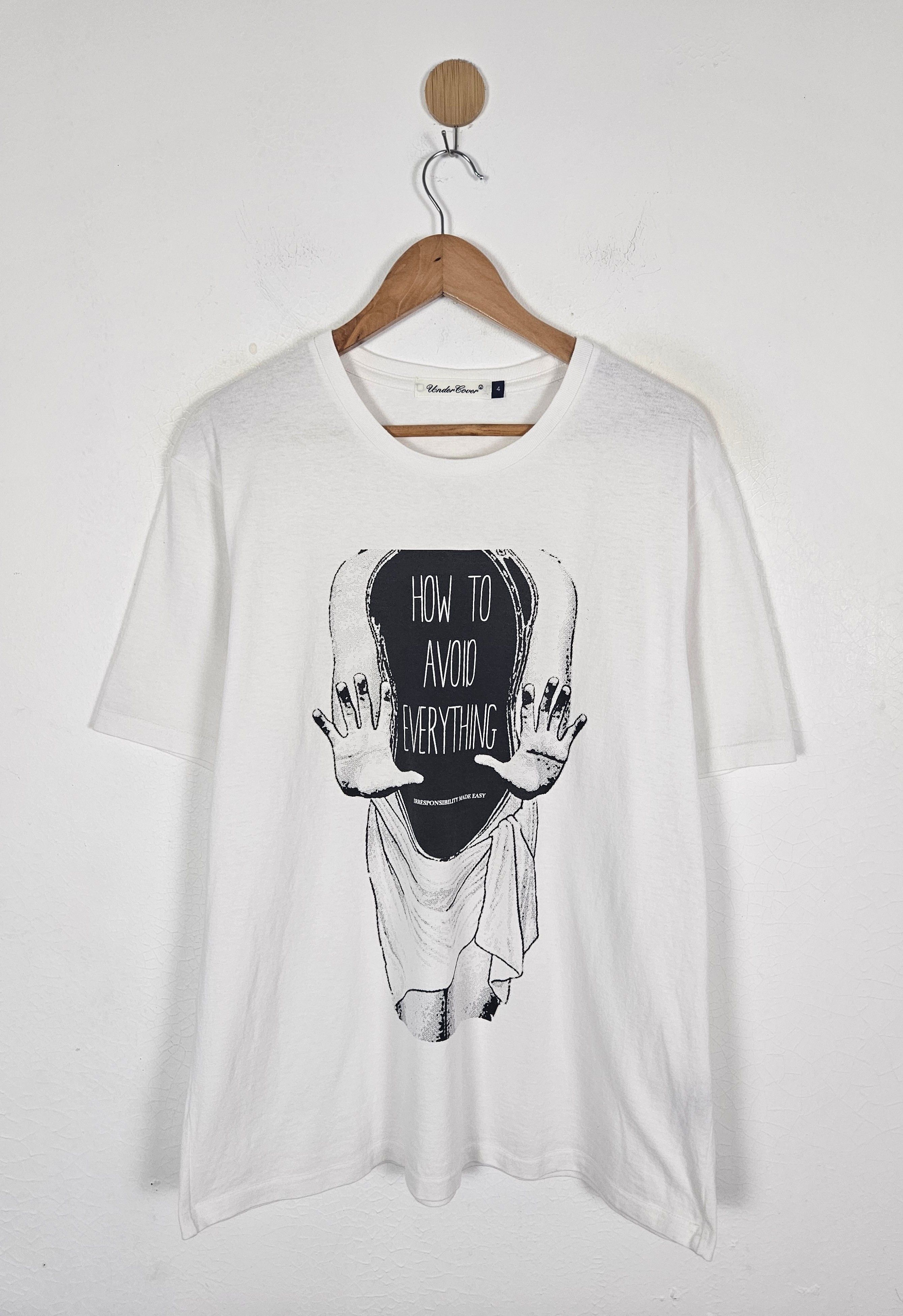 Undercover Undercover How To Avoid Everything tee shirt Size US XL / EU 56 / 4 - 1 Thumbnail