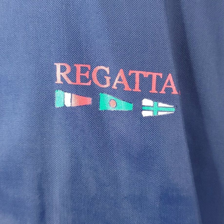 Vintage VINTAGE Regatta Sport Sailing Jacket Mens XL Blue 90s Boating Roll Up Hood Windbreaker Jacket Size US XL / EU 56 / 4 - 3 Thumbnail