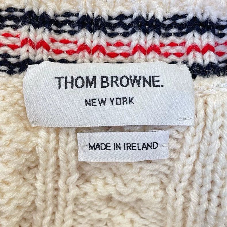 Thom Browne Thom Browne Apricot knit cardigan Size XS / US 0-2 / IT 36-38 - 4 Thumbnail