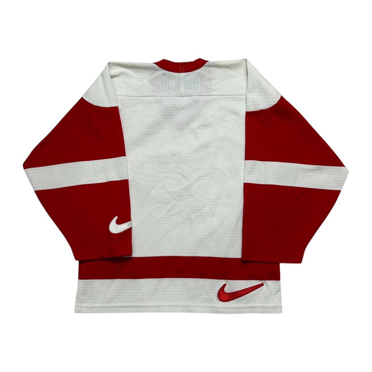NHL × Nike × Red Wing Vintage Nike 90s Detroit Red Wings NHL hockey jersey Size US XXS / EU 40 - 2 Thumbnail