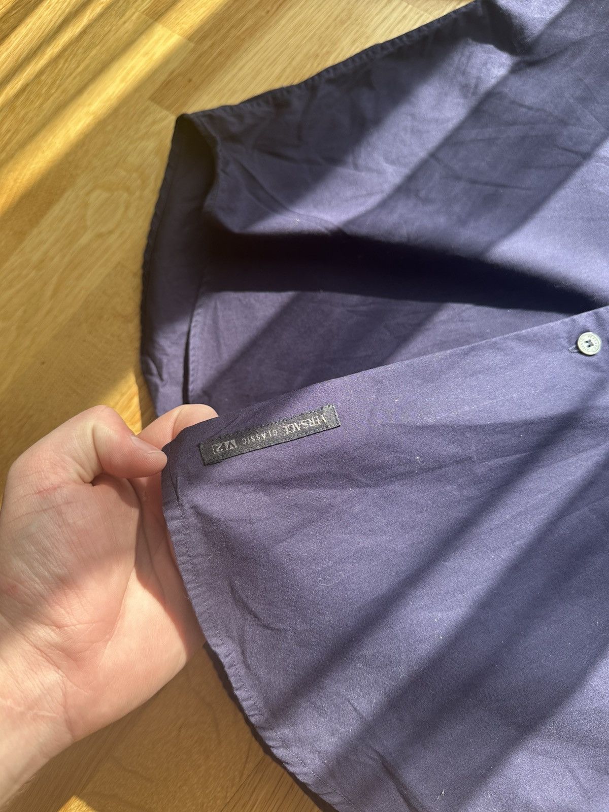 Versace × Vintage Versace classic v2 purple Size US M / EU 48-50 / 2 - 5 Thumbnail