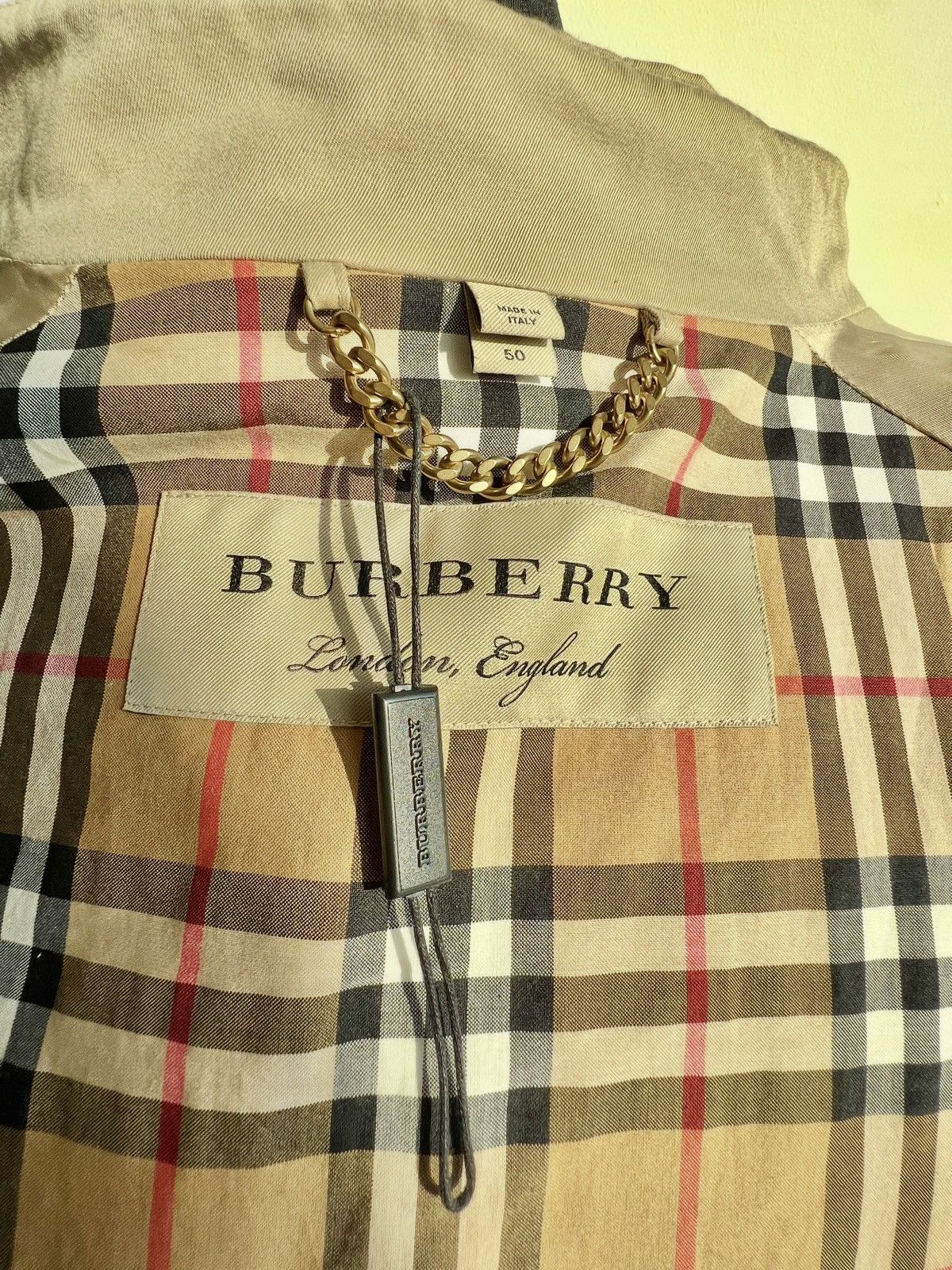 Burberry Burberry Graffiti Print Trench Coat- Size 50 Size US M / EU 48-50 / 2 - 17 Thumbnail
