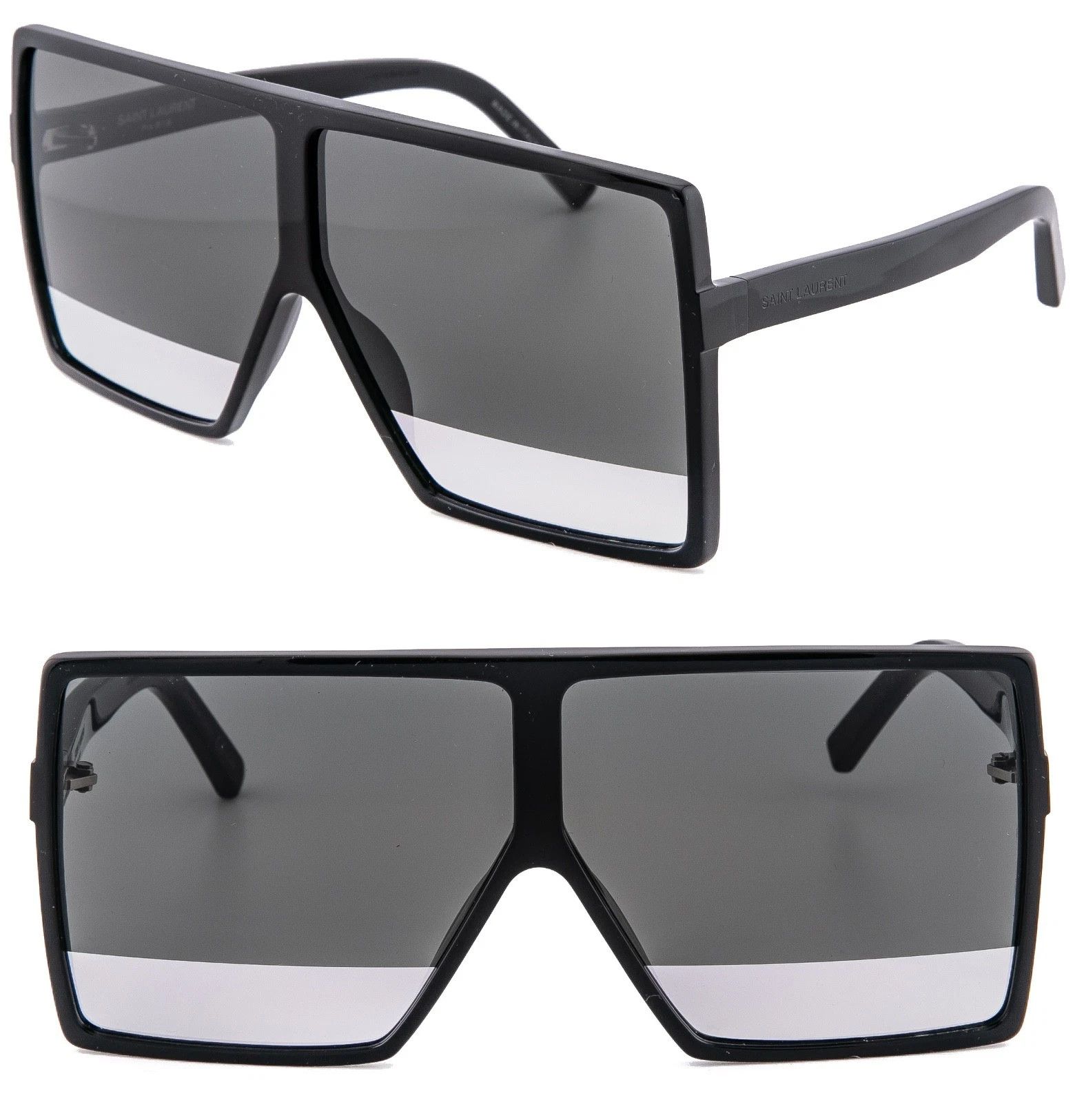 Saint Laurent Paris SAINT LAURENT Betty Wave 183 Sl183 Black 005 Sunglasses Size ONE SIZE - 1 Thumbnail