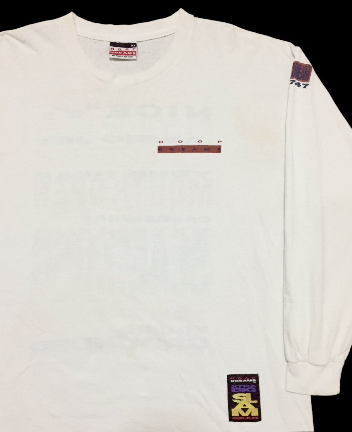 Vintage ‘RARE’ Vintage Hoop Dreams 1995 Documentary Movie Promo Tee Size US XL / EU 56 / 4 - 4 Thumbnail