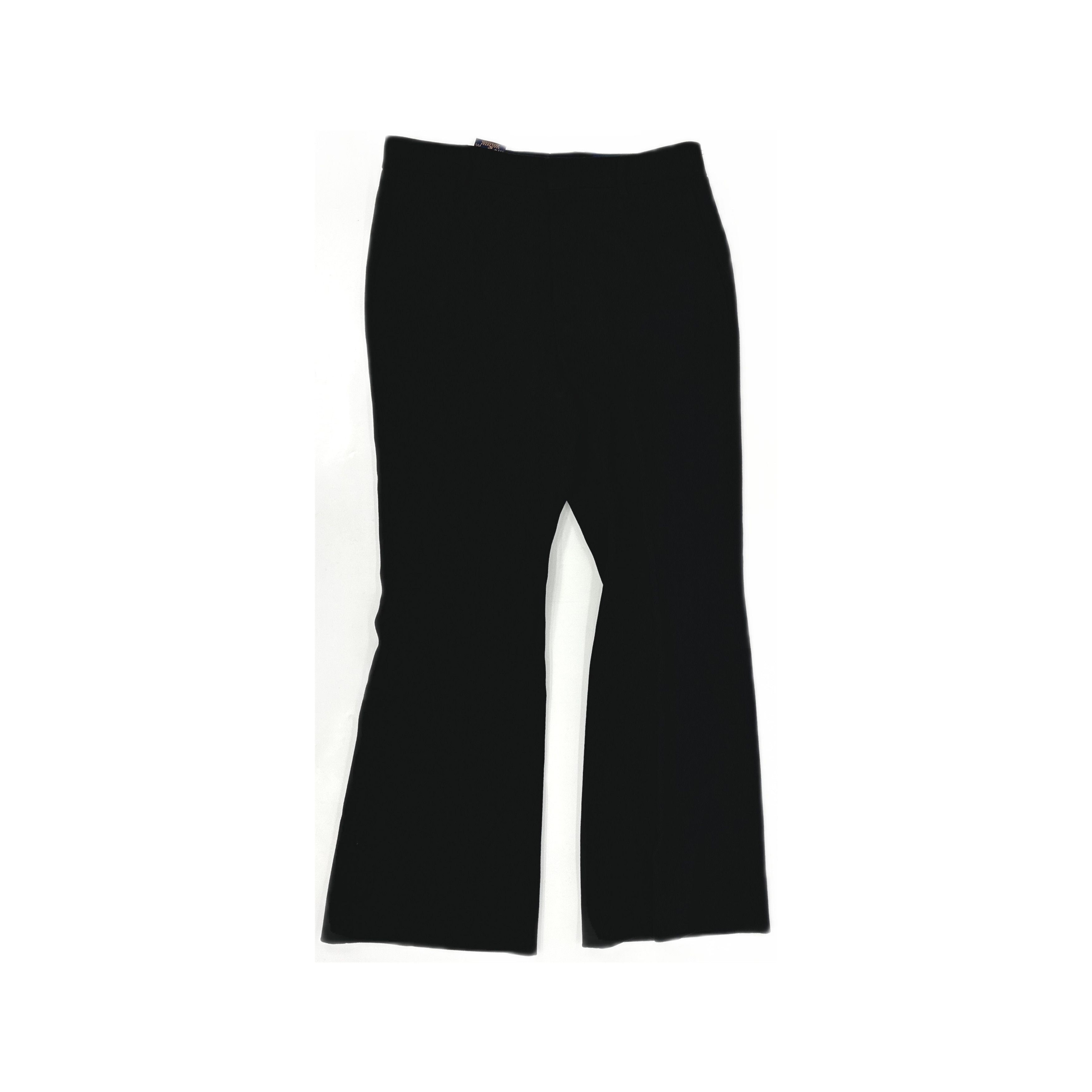 Louis Vuitton Louis Vuitton Black Textured Casual Pants 50 Size US 34 / EU 50 - 1 Thumbnail