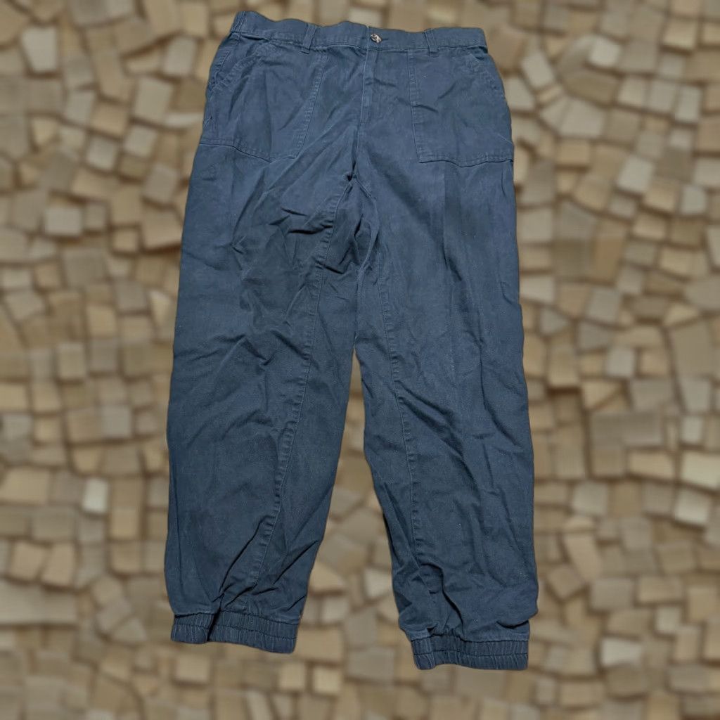 Gap GAP Pants Women's Size Medium Navy Blue Jogger Jeans Style Casual Size 32" / US 10 / IT 46 - 1 Thumbnail