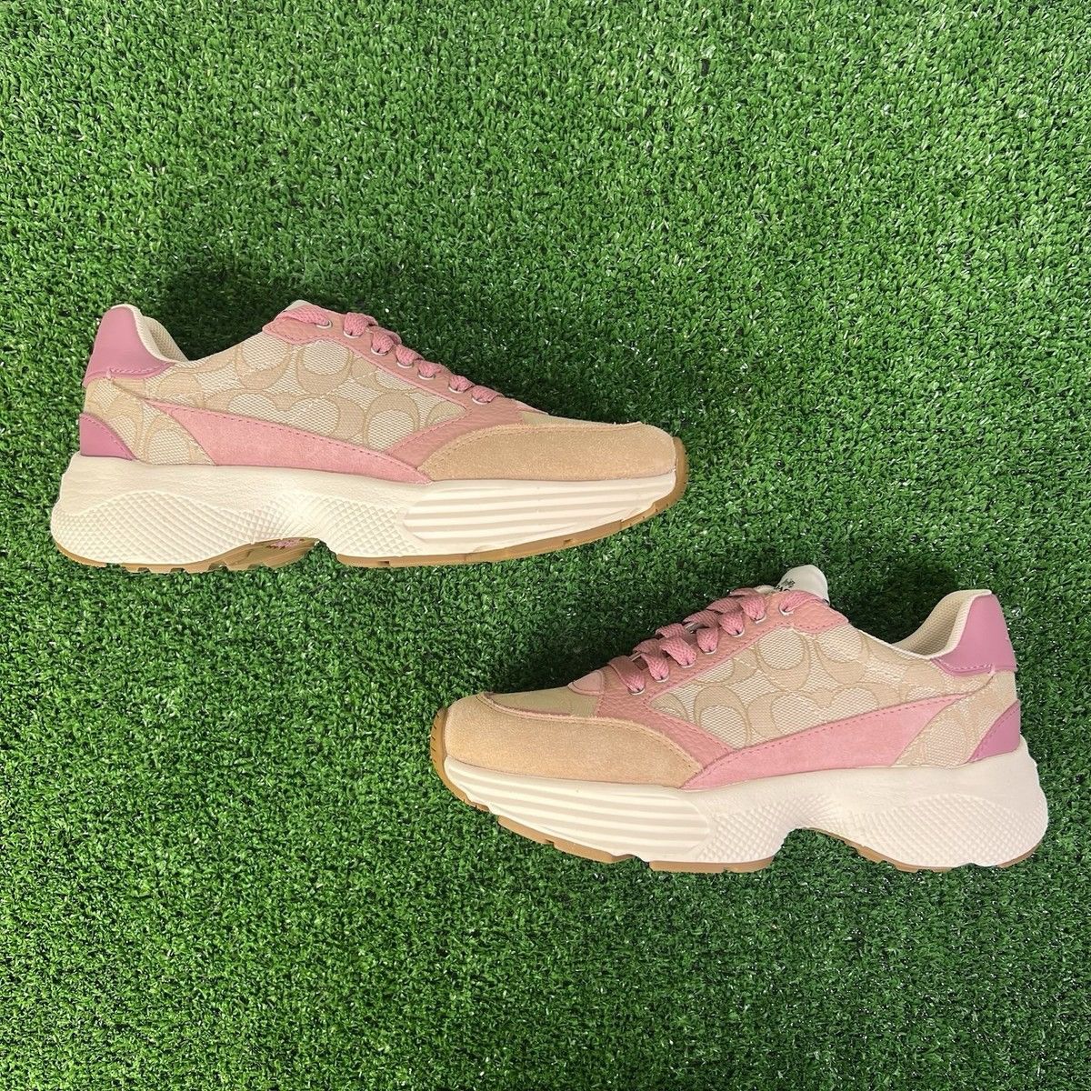 Coach C152 SIG TECH RUNNER (8.5 size FEMALE) Size US 8.5 / IT 38.5 - 2 Thumbnail