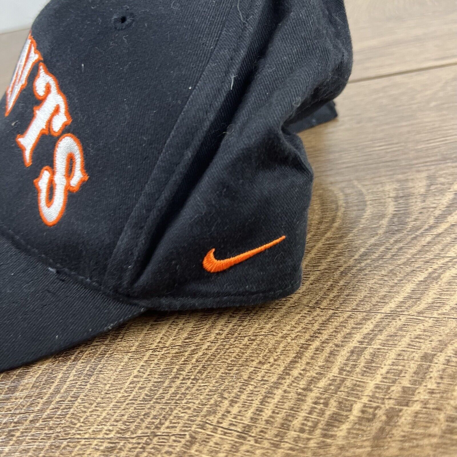 Nike San Francisco Giants CHILD Hat Nike Black Hat Adjustable Bla Size ONE SIZE - 9 Thumbnail