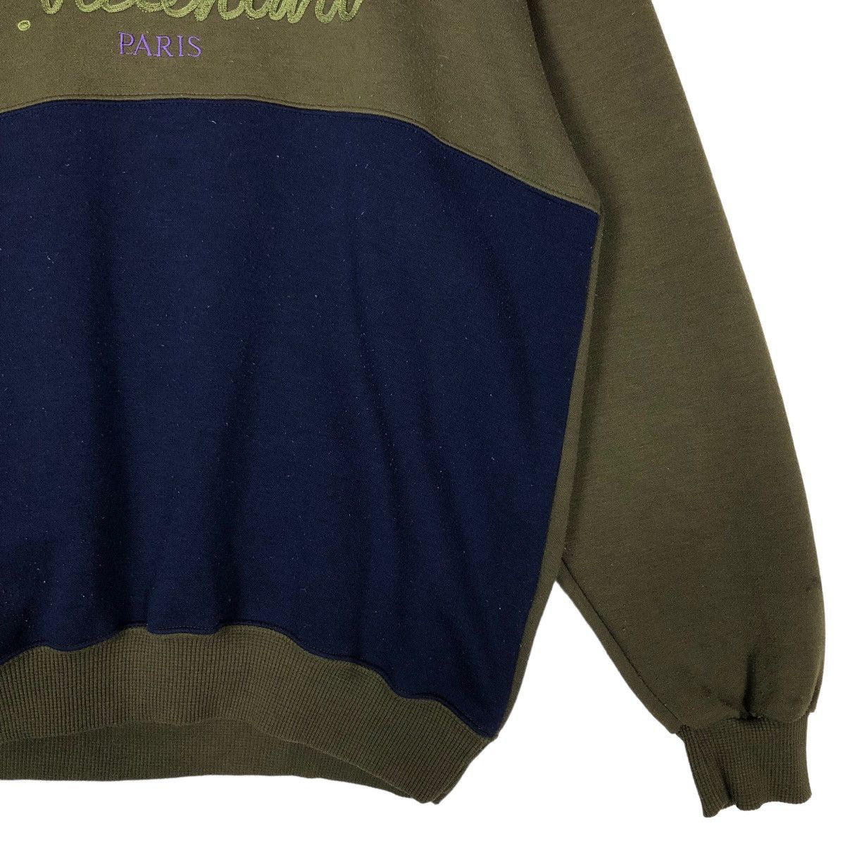 Japanese Brand 🔥90’s Vintage Andre Valentino Paris Sweatshirt Big Logo Size US L / EU 52-54 / 3 - 5 Thumbnail
