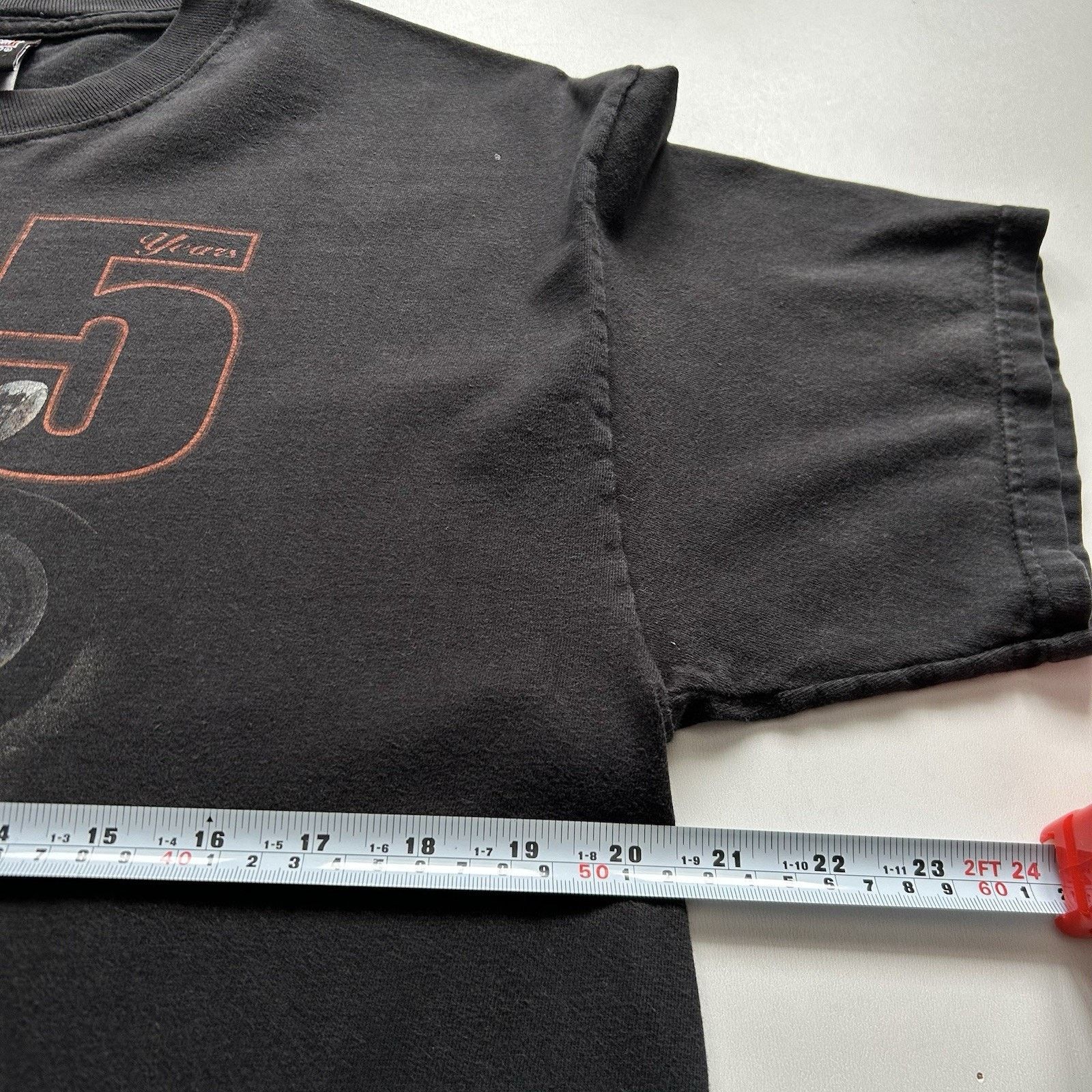 Harley Davidson × Vintage Vintage Harley Davidson T Shirt Large Y2K Faded Black USA Size US L / EU 52-54 / 3 - 5 Thumbnail