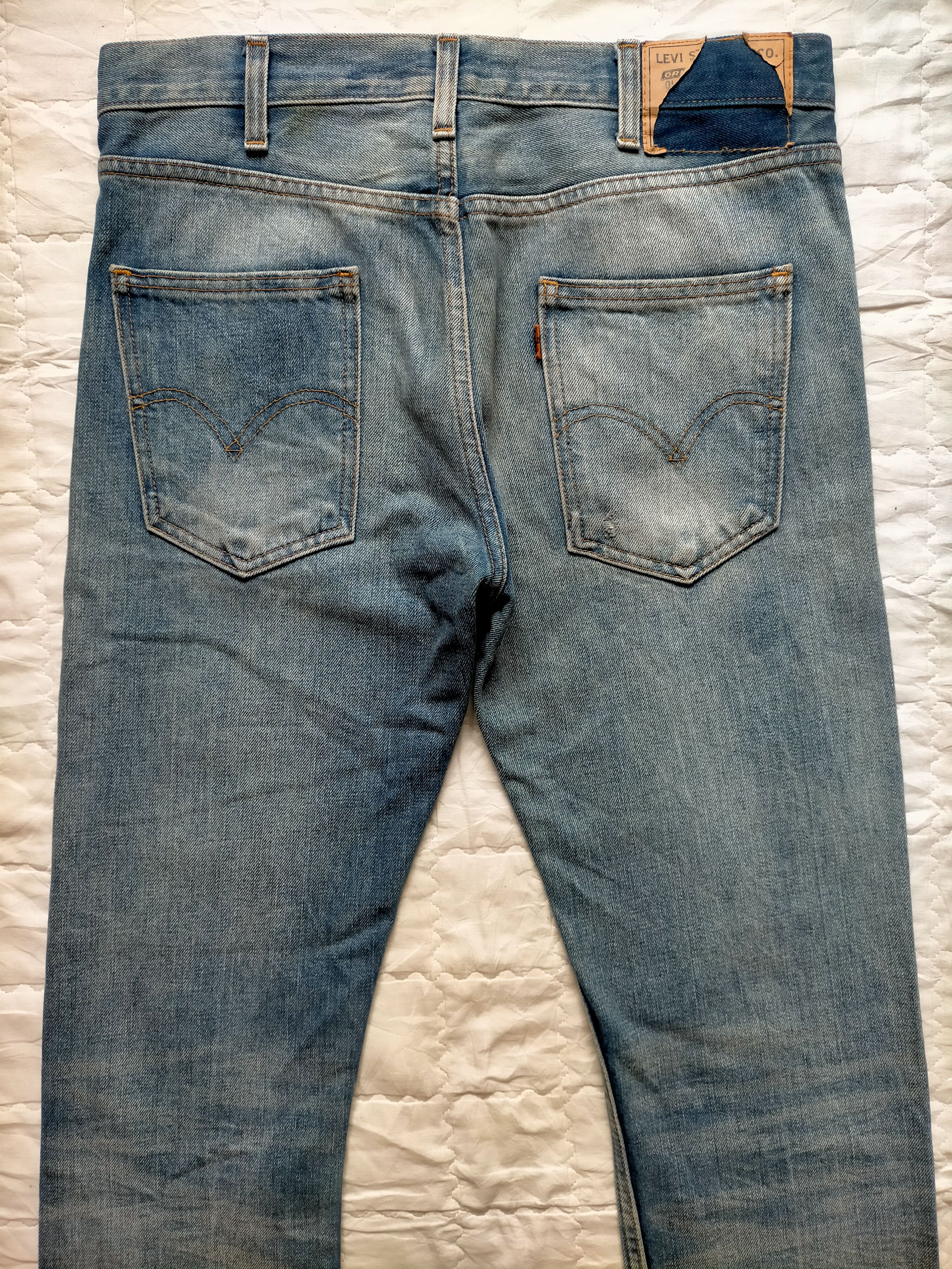 Levi's Vintage Clothing Vintage Levis 606 Big E Skinny Ramones Jeans Size US 32 / EU 48 - 14 Thumbnail
