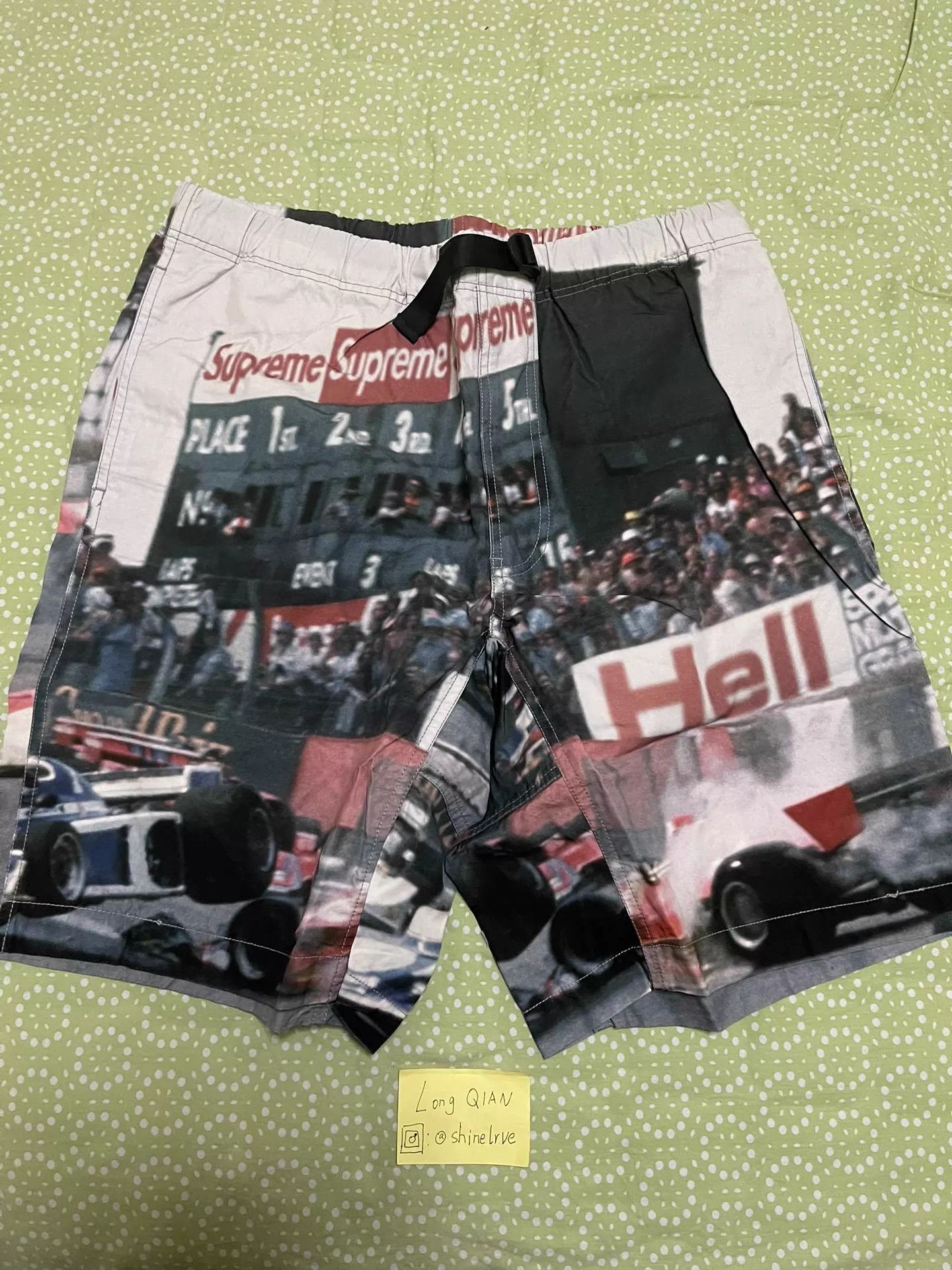 Supreme Supreme Grand Prix Racing Shorts S/L Size US 34 / EU 50 - 1 Thumbnail