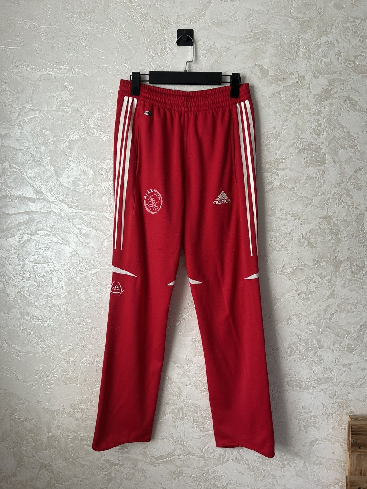 Adidas Vintage Adidas Ajax Football Tracksuit Pants 2004 Size US 32 / EU 48 - 15 Thumbnail