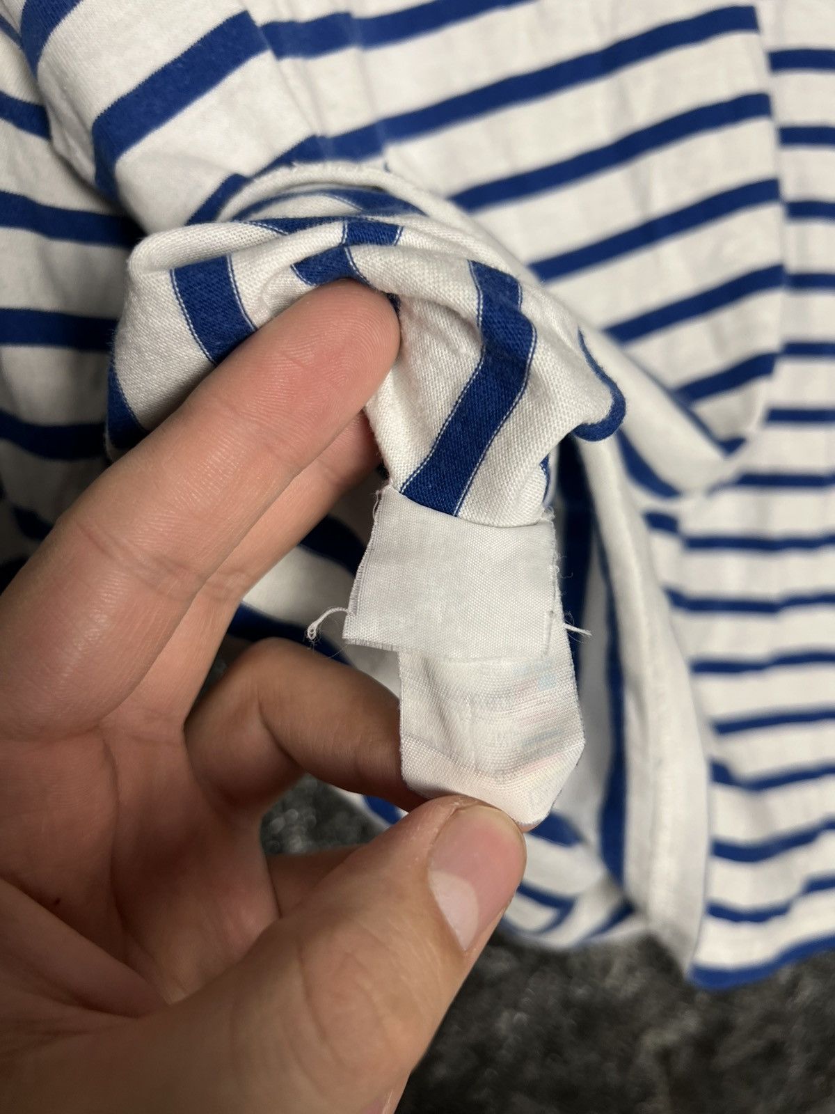 Saint James × Vintage Asap Rocky x Saint James Striped Long Sleeve Kurt Cobain Size L / US 10 / IT 46 - 5 Thumbnail
