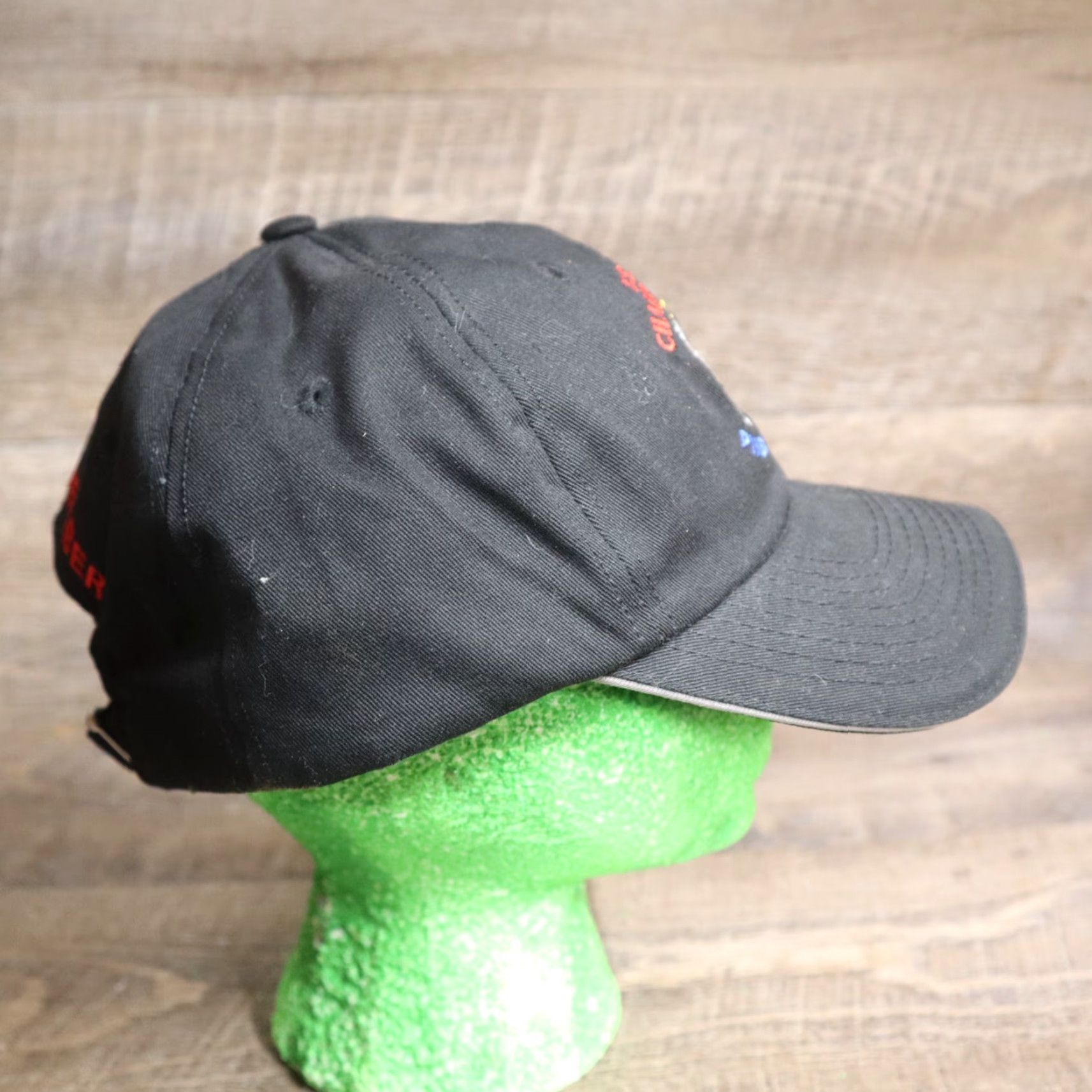 Vintage VINTAGE US Open Hat Baseball Cap One Size Black Mens Adults One Size Black Hat 2014 Championship Fans Football Football 2014 Mens Size ONE SIZE - 3 Thumbnail