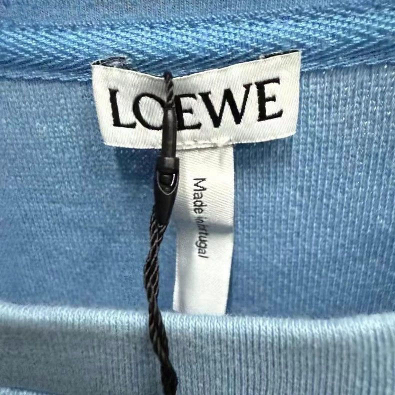 Loewe LOEWE Blue anti-wear sweater Size L / US 10 / IT 46 - 2 Thumbnail