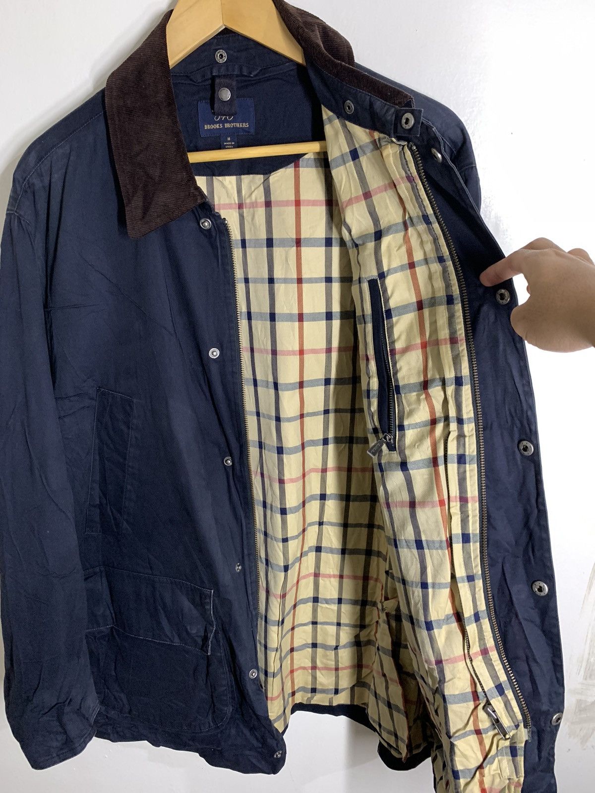 Brooks Brothers Waxed Cotton Country Coat Size US M / EU 48-50 / 2 - 10 Thumbnail