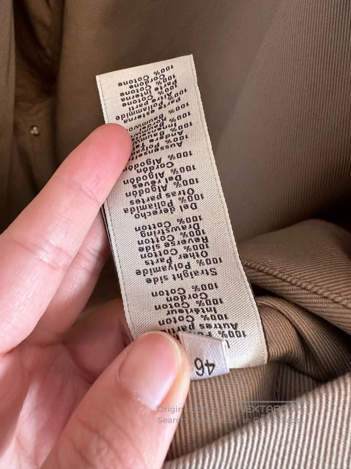 Hermes Hermes Men's Jacket Size 46. Size US M / EU 48-50 / 2 - 6 Thumbnail