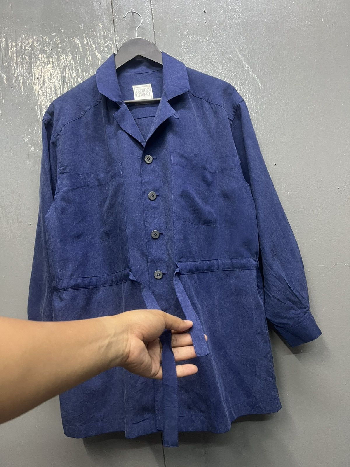 Enrico Coveri Enrico Coveri Shirt Longsleeve Button Up Size US M / EU 48-50 / 2 - 5 Thumbnail