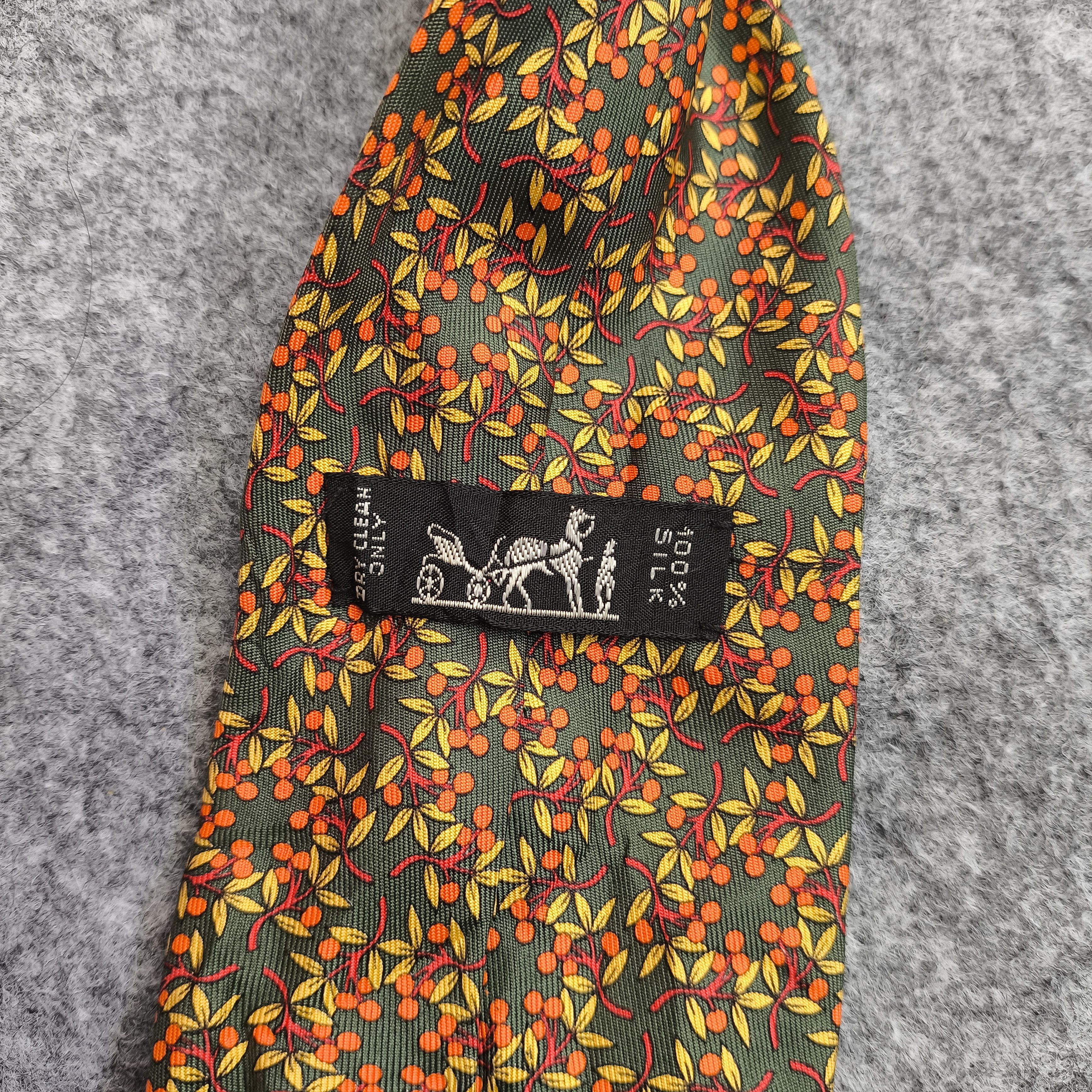 Hermes Hermes neck tie (Celine,Dior,Armani) Size ONE SIZE - 5 Thumbnail